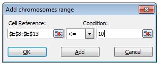Figure 3 Add Ranges